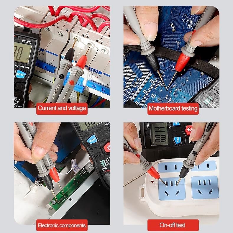 Versatile Multimeter Lead Kit for Electronics, Automotive, and Appliances