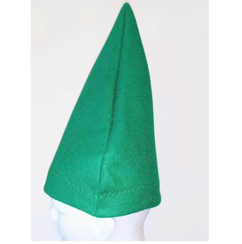Garden Gnome Hat Your choice of red blue green - Halloween Costume Dress up New