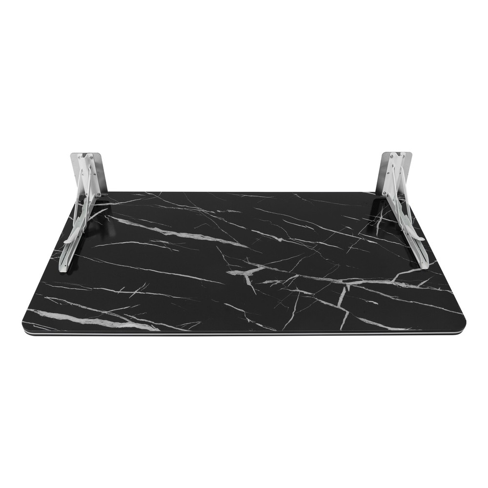 Black Folding Wall Desk, Wall-mounted Folding Table, Wall Mounted Folding Table