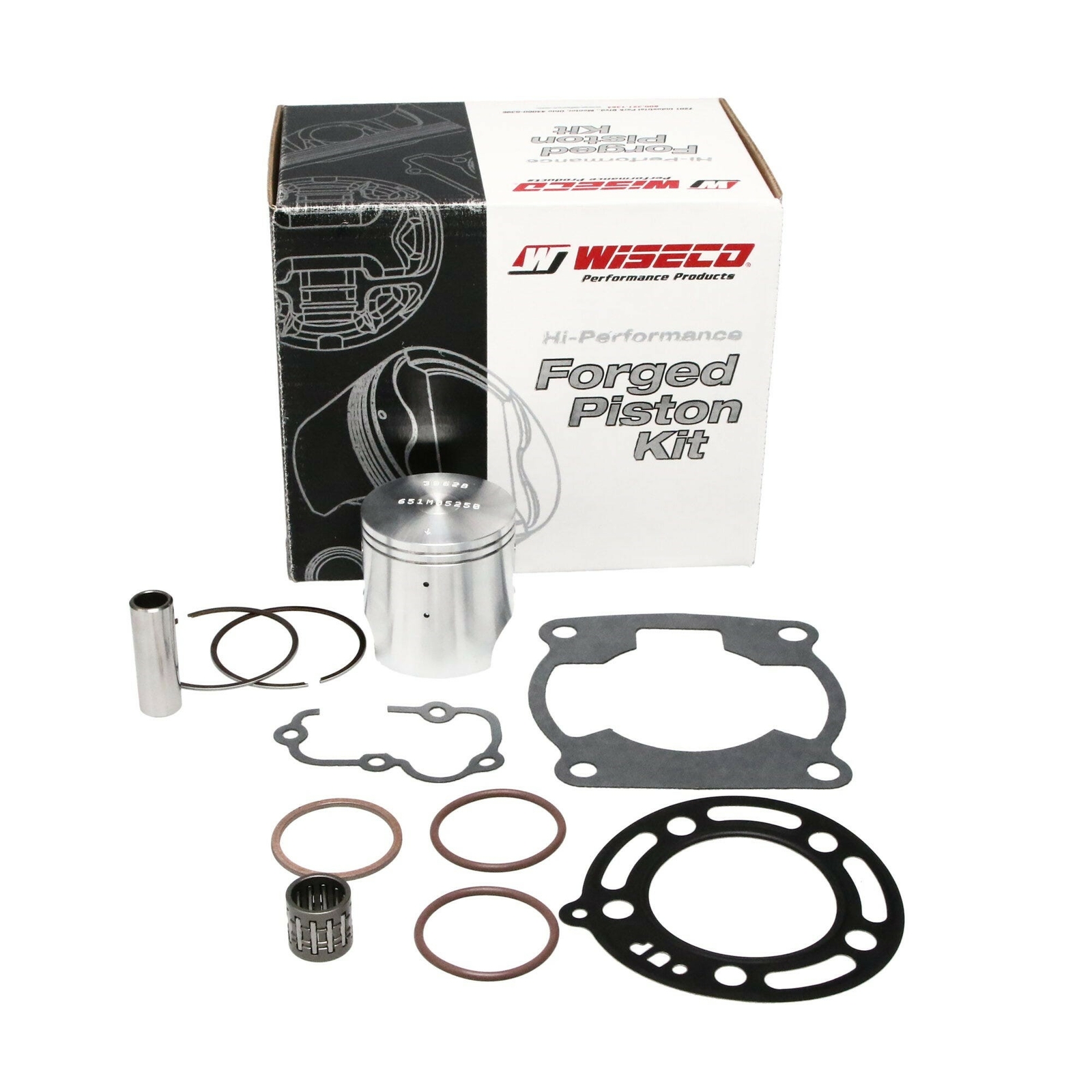 Kawasaki KX100 1998-2013 Wiseco Top End Rebuild Kit Standard Bore Piston 52.50mm