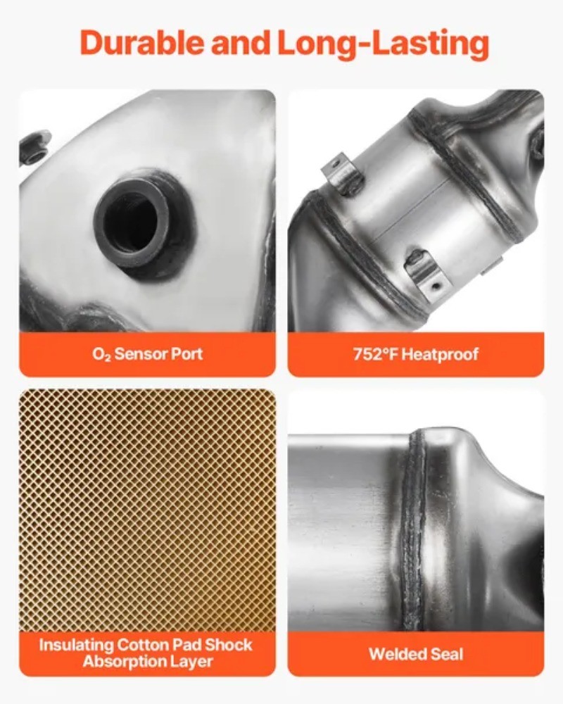 For Catalytic Converter Compatible with Nissan Altima 20-2012"