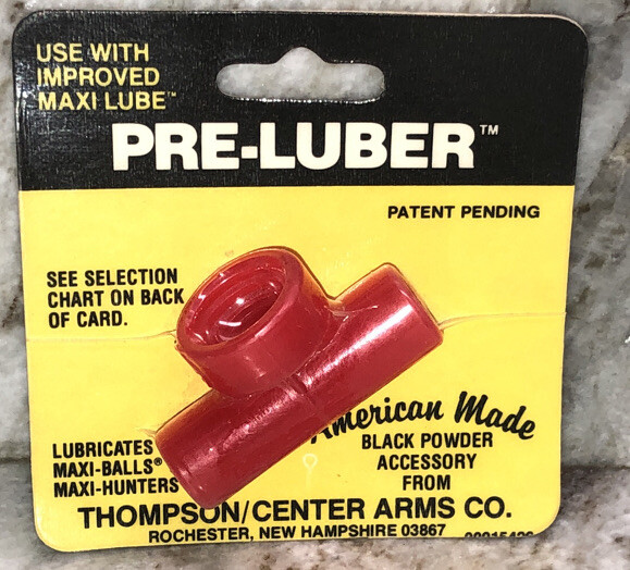 Thompson Center 7318 Pre Luber .50 Caliber Black Powder Muzzleloader Maxi Lube