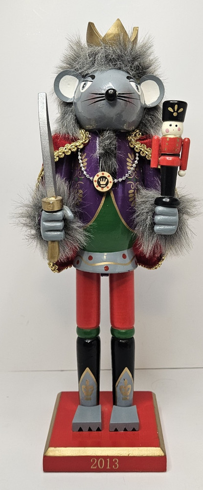 Mouse King Nutcracker Collection 2013 Christmas Decor 14"