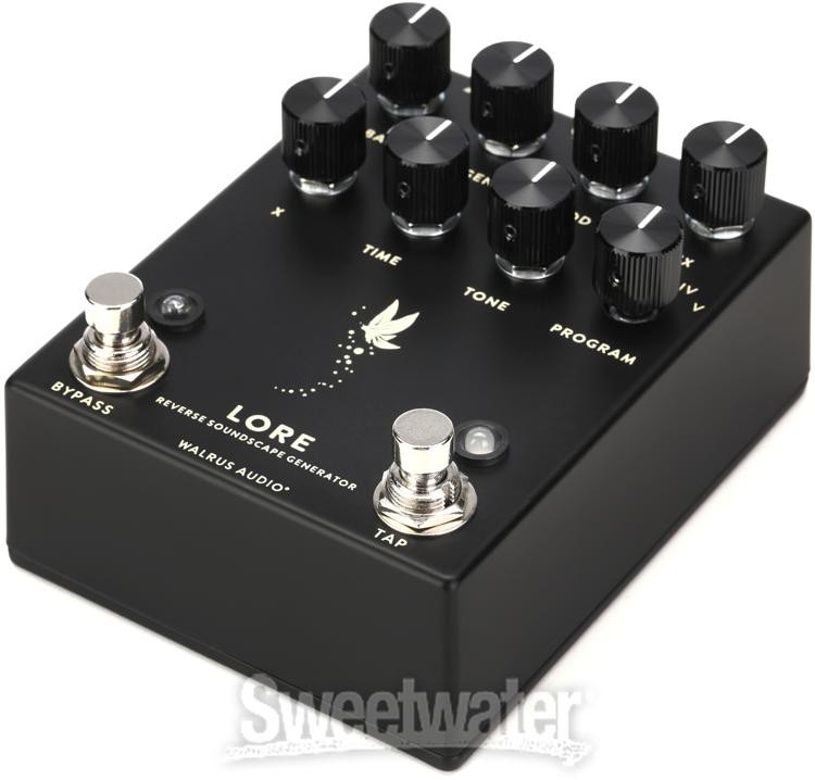 Walrus Audio Lore Reverse Soundscape Generator Pedal - Black