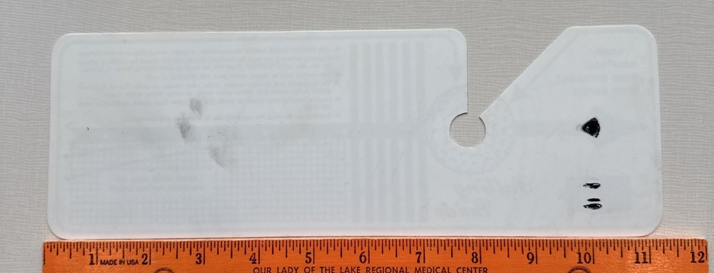 Vintage SEARS Golf Putting Guide Plastic Training Practice