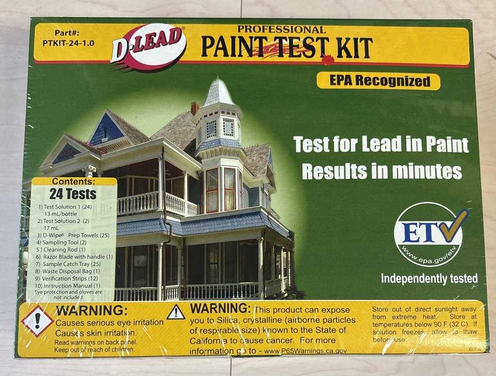 D-LEAD LEAD PAINT TEST KIT 24 TESTS PER KIT