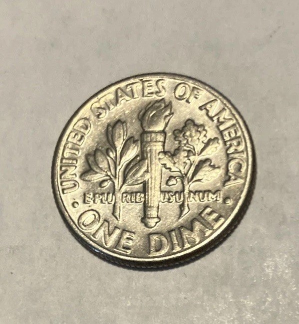 1984 D Roosevelt Dime