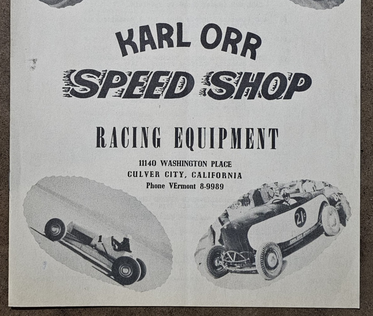 1948 Hot Rod Flathead Catalog Karl Orr heads intakes manifolds scta bonneville