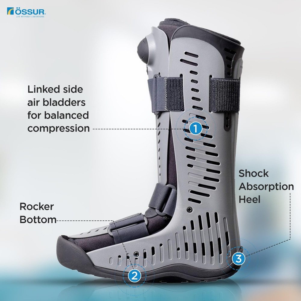 Ossur Rebound Air Walker Boot | Comfortable Walking Boot with Compression Str...