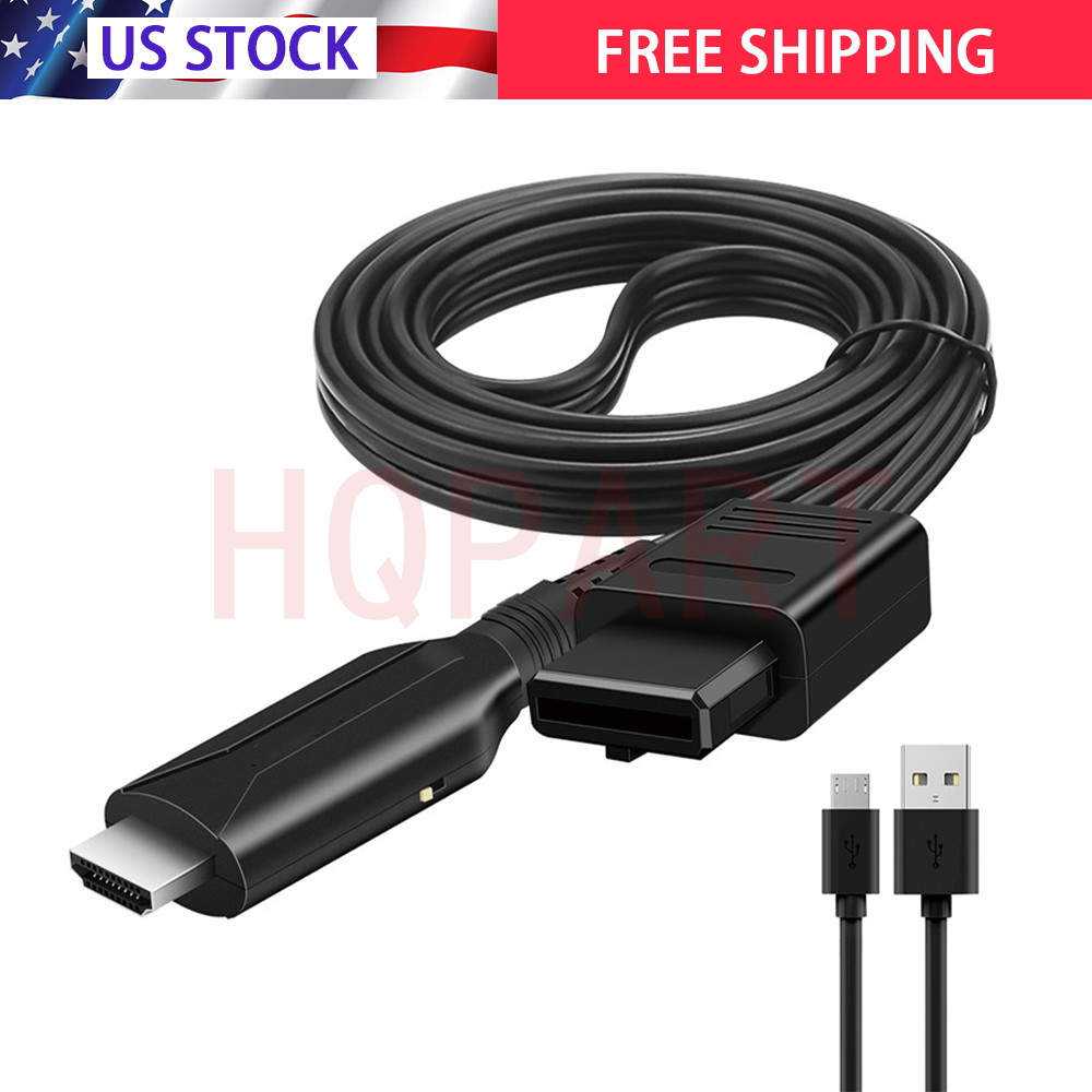 For Nintendo Gamecube NES SNES N64 To HDMI Converter Adapter 1080P HD Cable