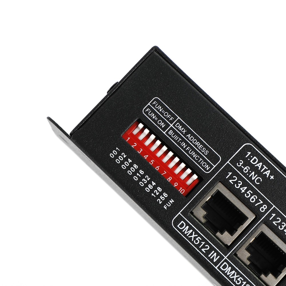 LED RGB Controller 3x8A Decoder With Digital Display 3 Channel DMX512-3CH #8