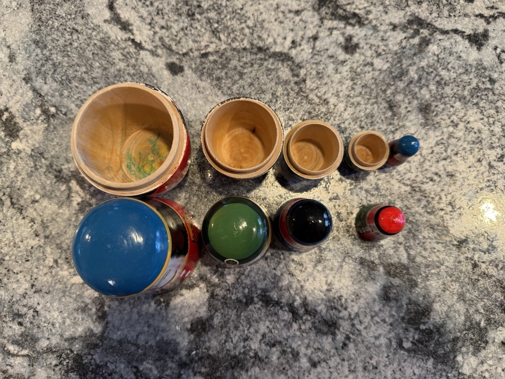Nutcracker Nesting Doll 5 Pieces