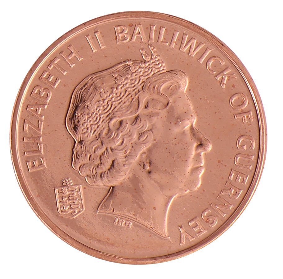Guernsey 1 Penny, 2012, KM #89, Mint