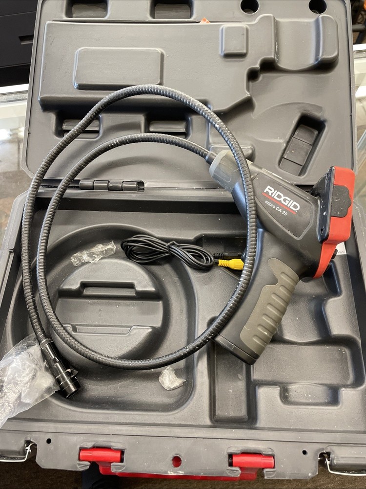Ridgid 40043 Micro CA-25 Hand Held Digital Inspection Camera Borescope - Used