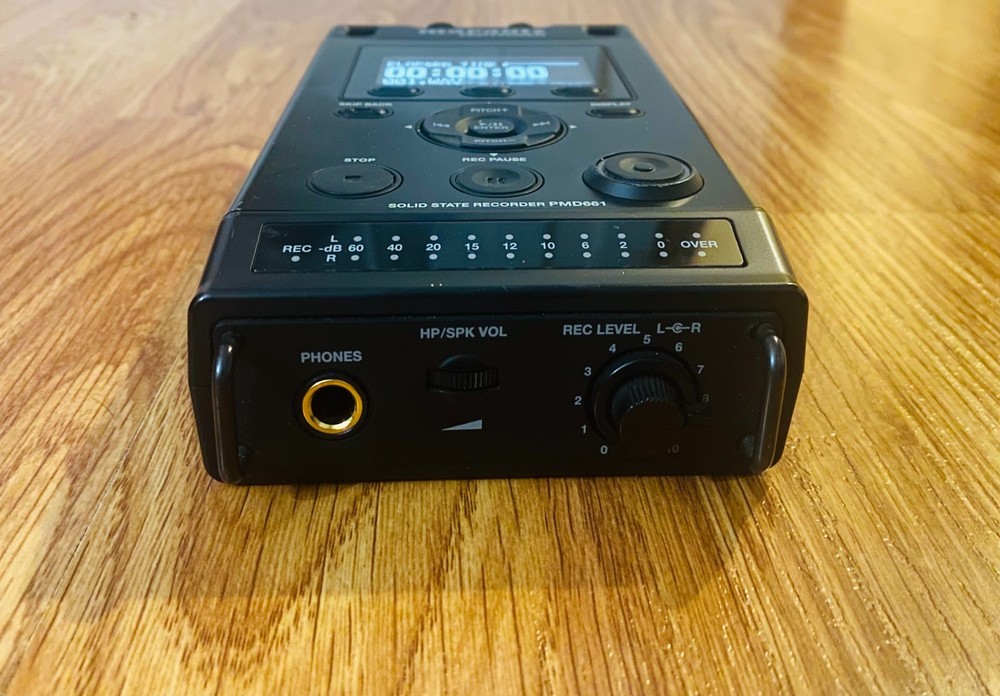 Marantz PMD661 Professional 2-Channel Solid State Recorder Fully Works Orig Box