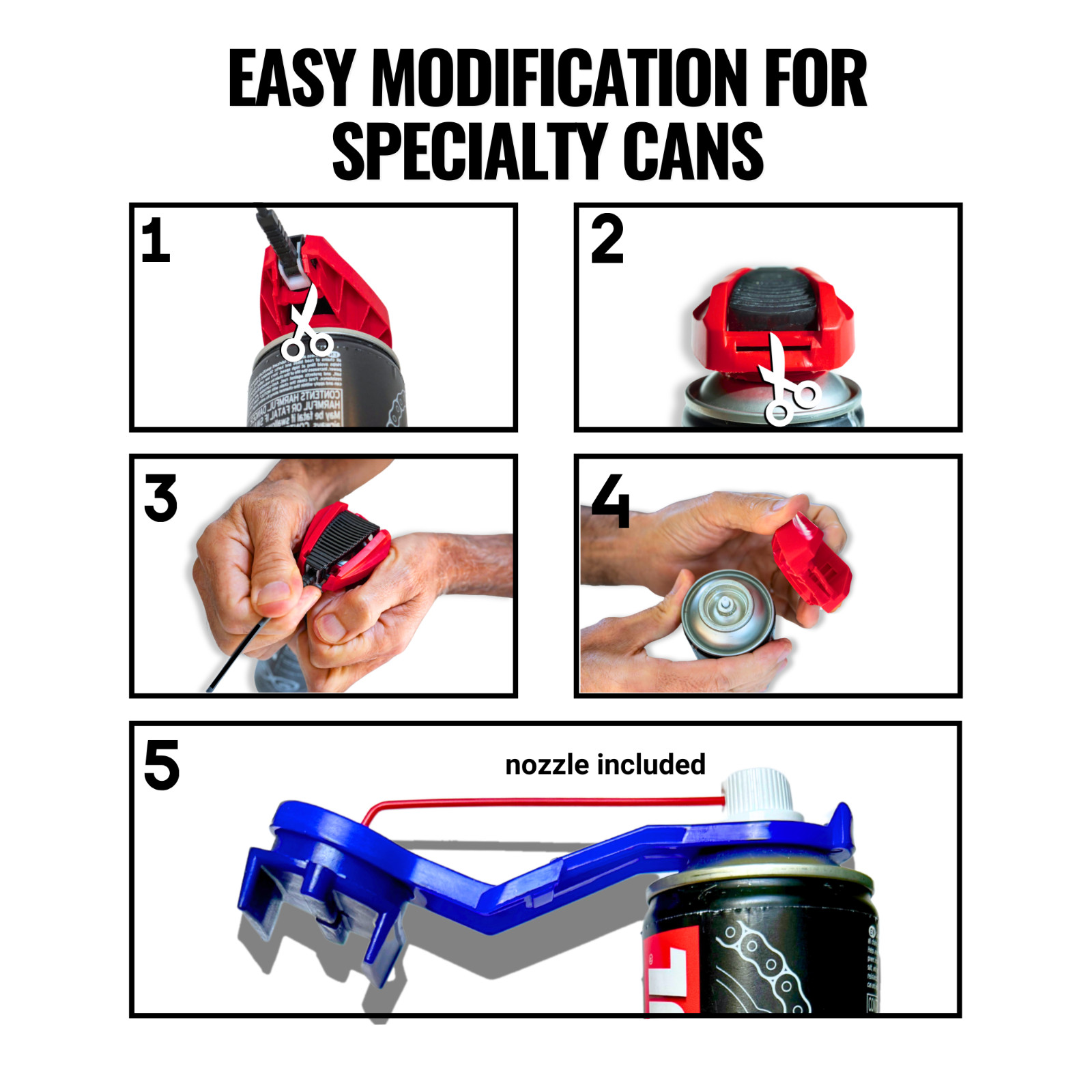 Oinker® Chain Lube Applicator Tool for Precise Lubrication of Motorcycle Chains