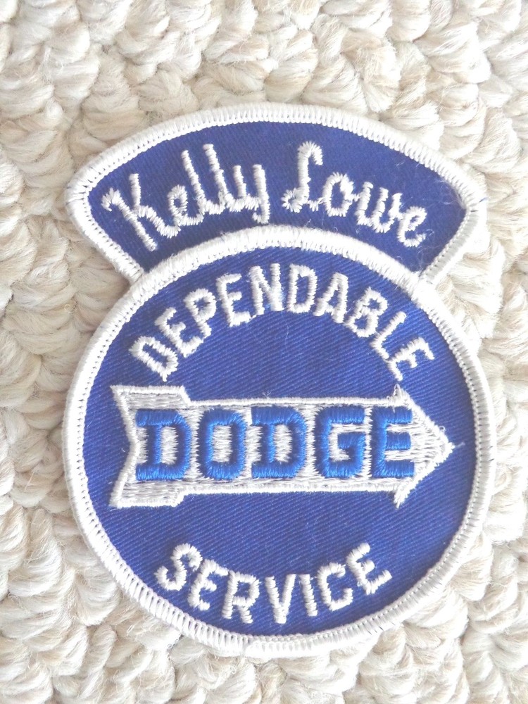 Dodge Kelly Lowe Dependable Service Cloth Patch (#1882)