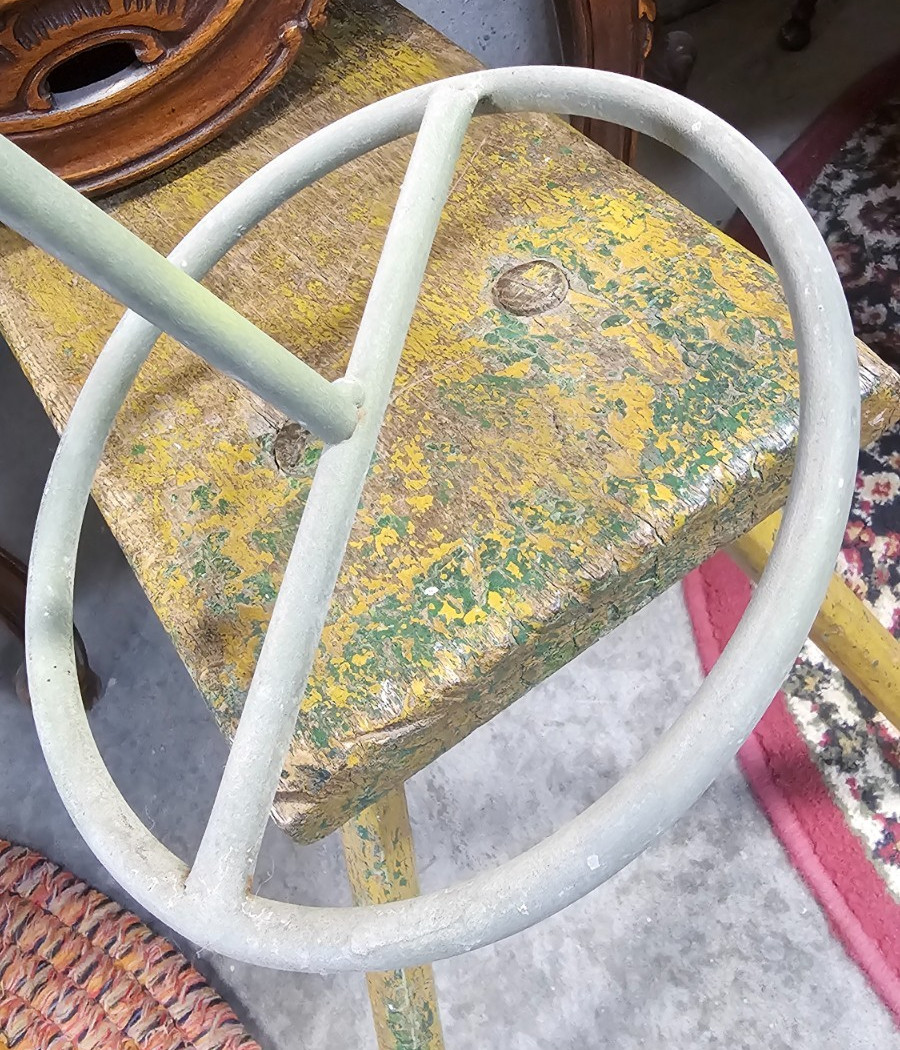 Antique standing 2 pot flower pot bird decorative unique garden