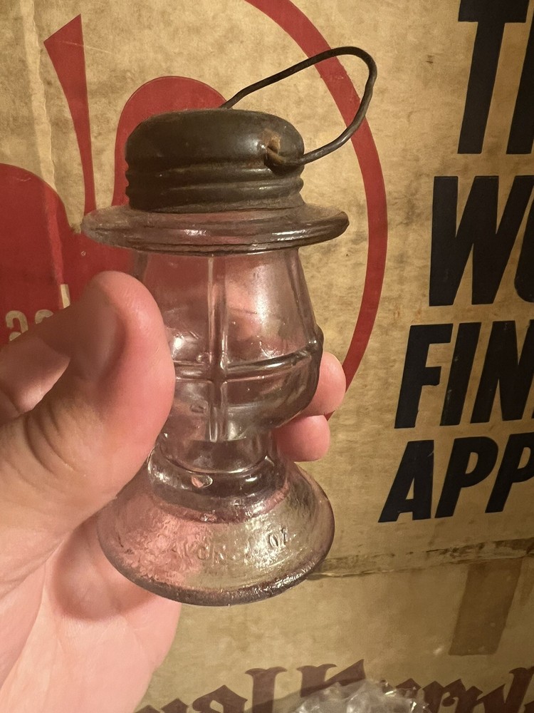 Antique Candy Container Lantern