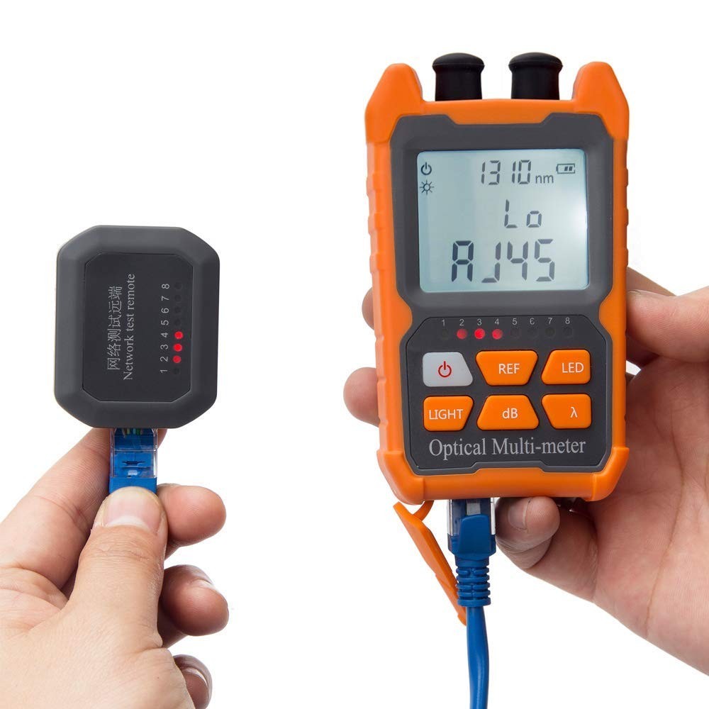 Optical Power Meter with Multi-Wavelength Support and Easy Calibration Features