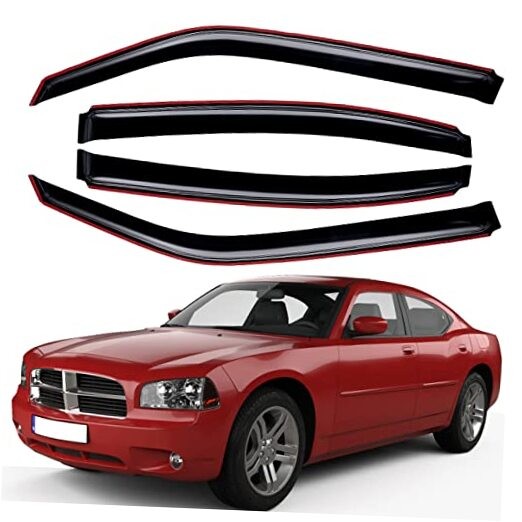 Lightronic Extra Durable Clip-on in-Channel Auto Vent Window Visor, In-Channel