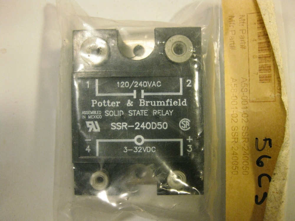 Potter & Brumfield Solid State Relay SSRT-240D50