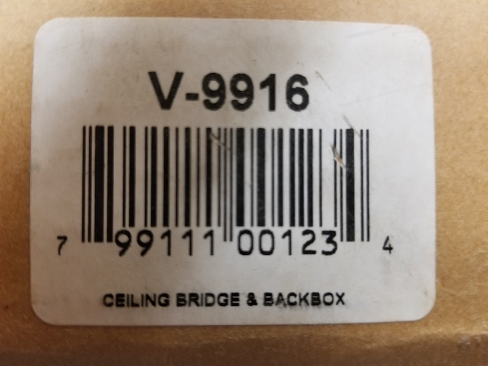 Valcom v-9916 Ceiling Bridge and Backer Box