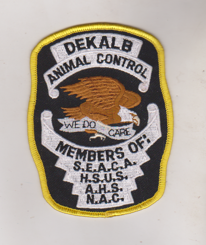 Dekalb Georgia Animal Control patch