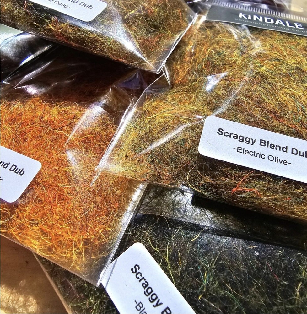 Scraggy Blend Dubbing - Fly Tying Materials - Buggy