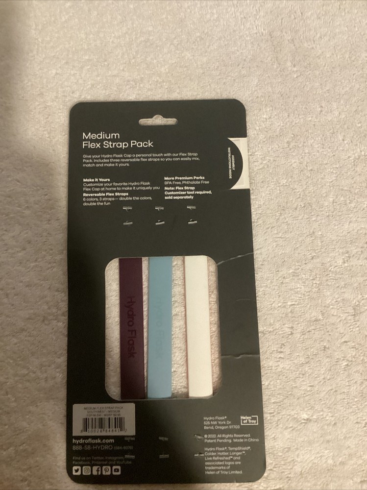 Hydro Flask Medium Flex Strap Pack Southwest Orange, Blue, Pink - New
