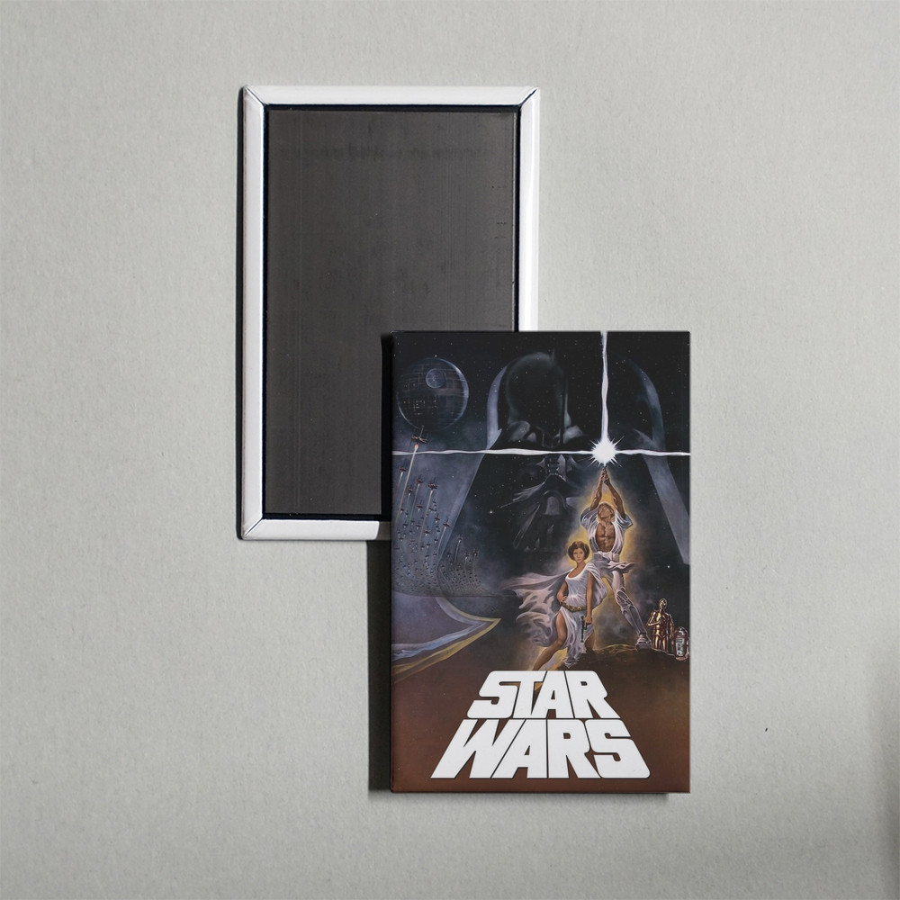 Star Wars Mini Movie Poster Fridge Locker Magnet