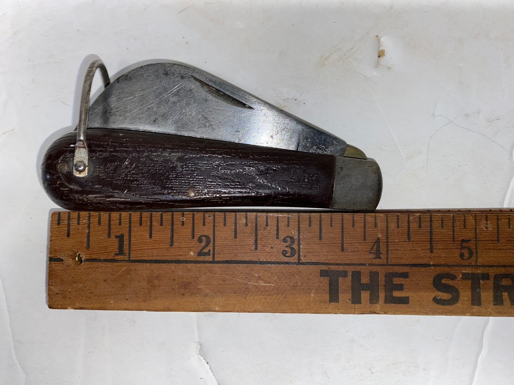 Vintage BB KLEIN Folding Hawkbill Slitting Pocket Knife