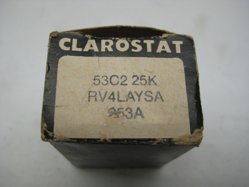 CLAROSTAT RV4LAYSA POTENTIOMETER NSMP