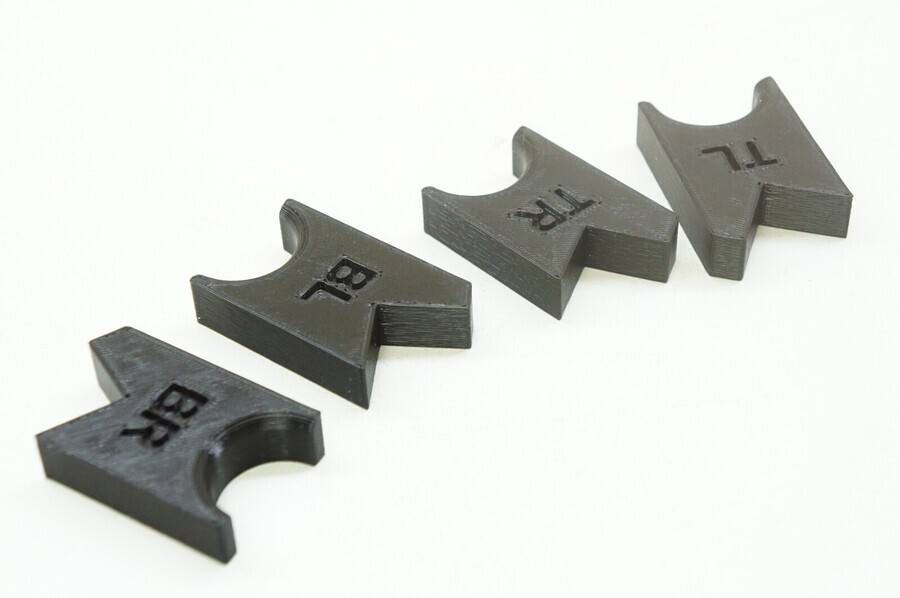 XTool D1 Pro Honeycomb Alignment Tool Set Plate Riser Corner Align Feet 20w