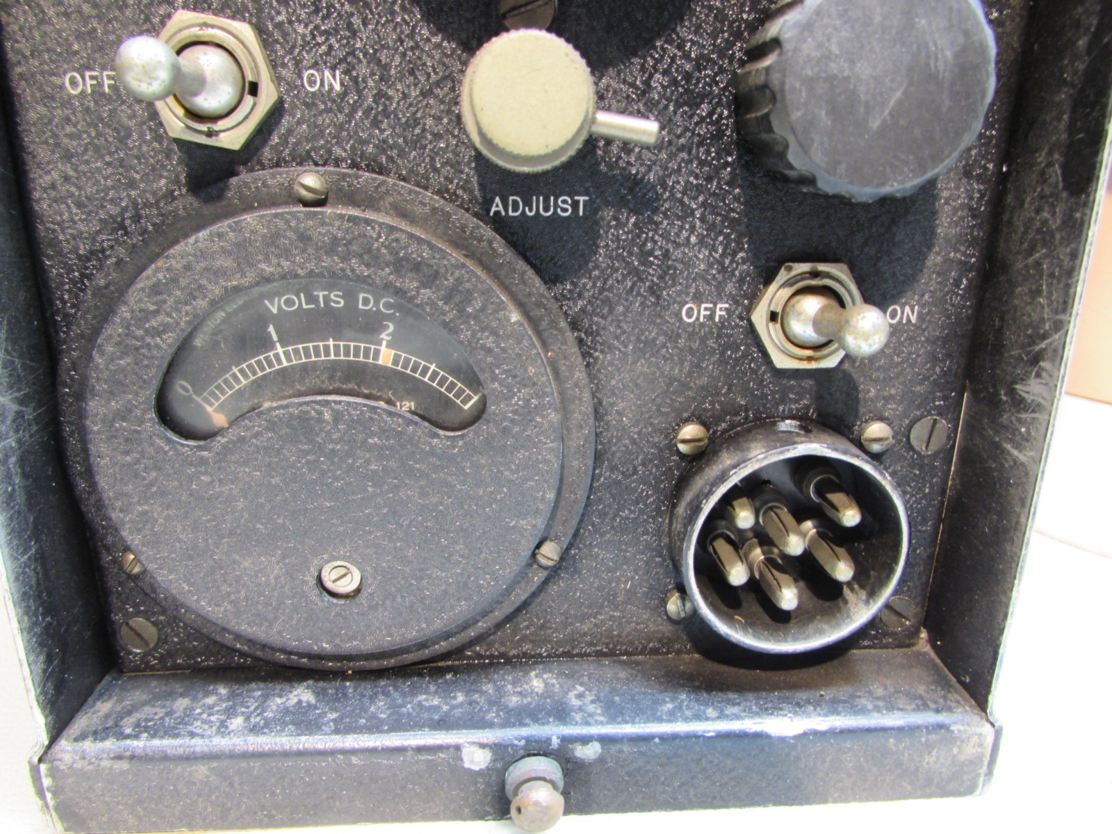 ESTATE* SIGNAL CORPS U.S. ARMY BC-222 RAULAND TUBE RADIO RECEIVER & TRANSMITTER