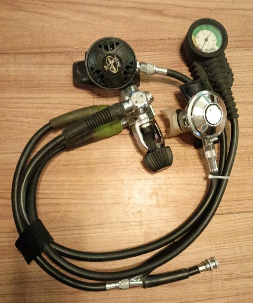 Dacor Scuba 960 Regulator Setup, 2 Pacers, XP & XLB, 1 US Tech Compass/Depth...