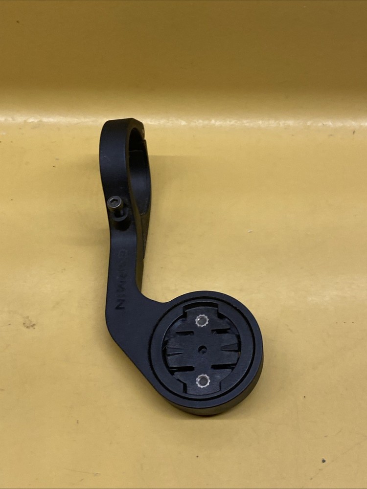 Black Garmin Computer 75mm Front Mount 31.8mm Handlebar Clamp