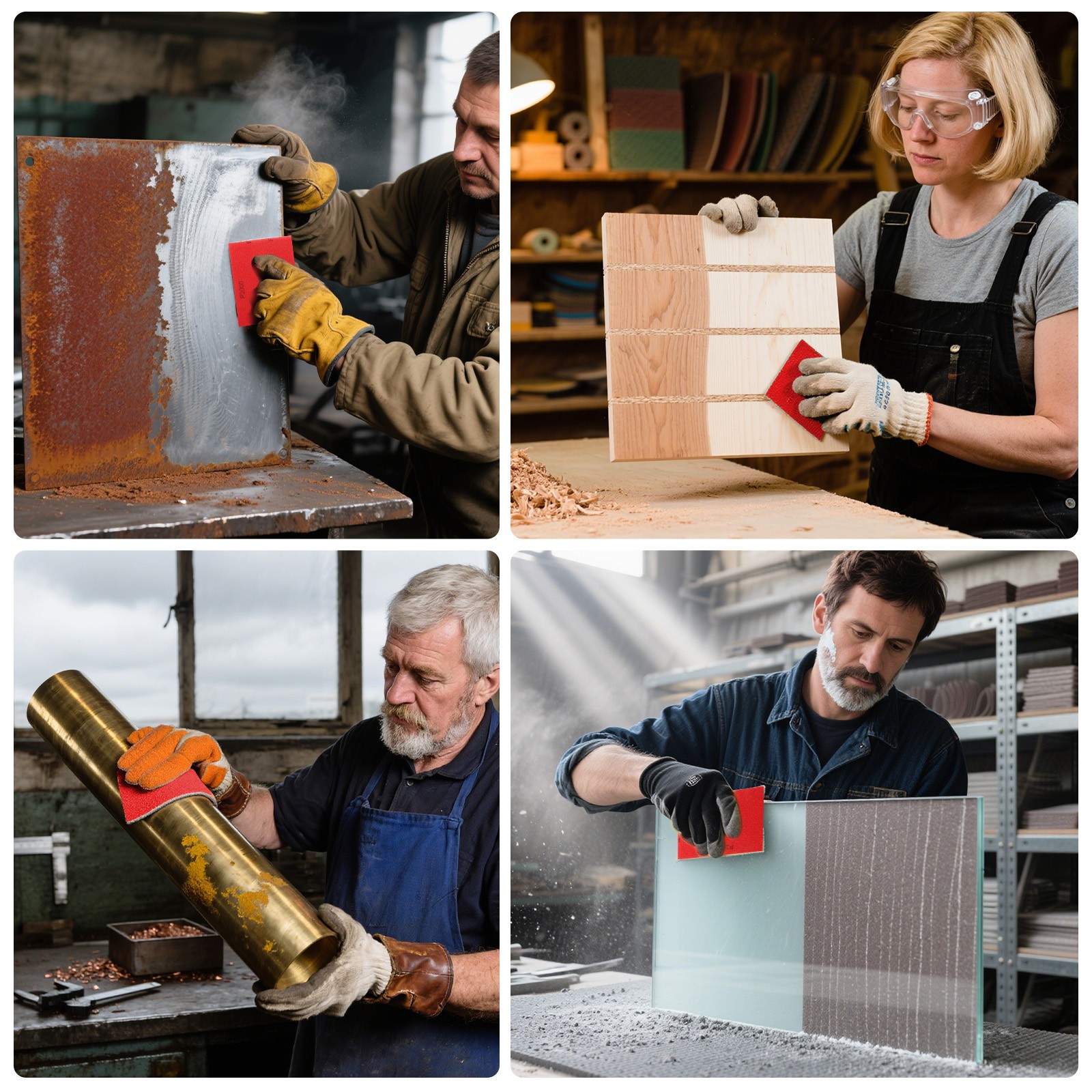 28pcs Sanding Sponge Pads 180-3000 Grit Wet Dry Sandpaper Block for Wood Metal