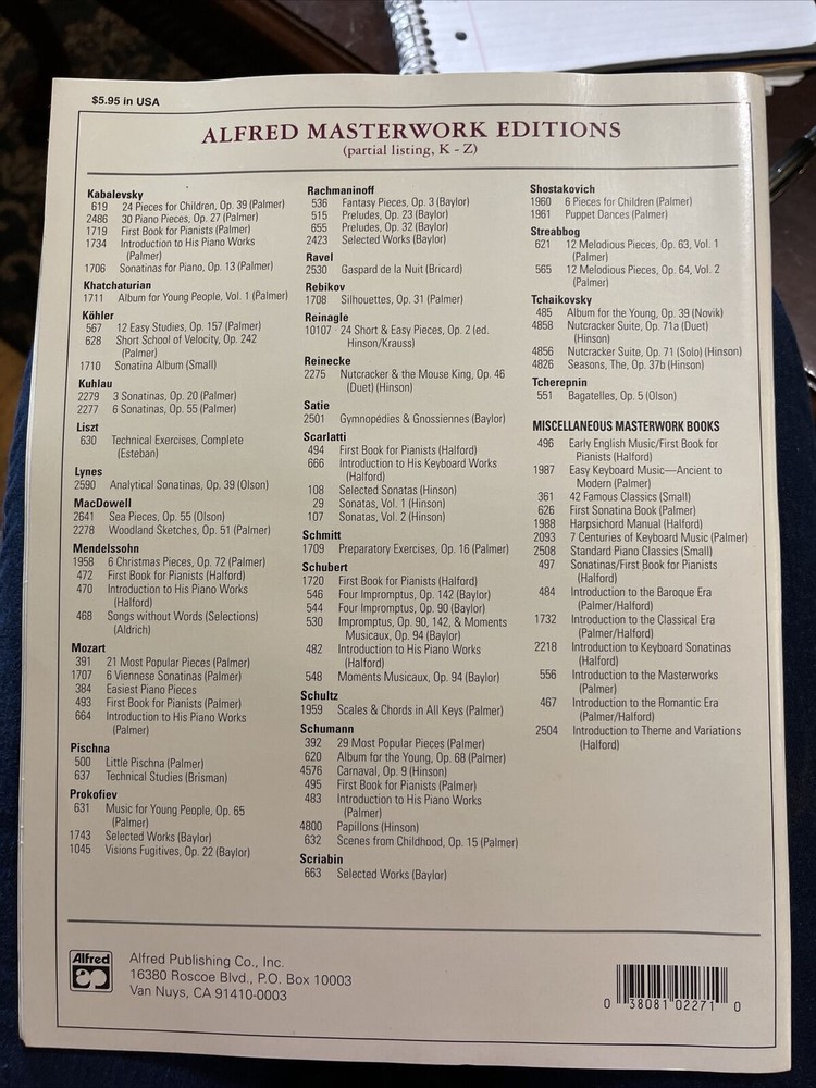 Recital Winners, Book 2