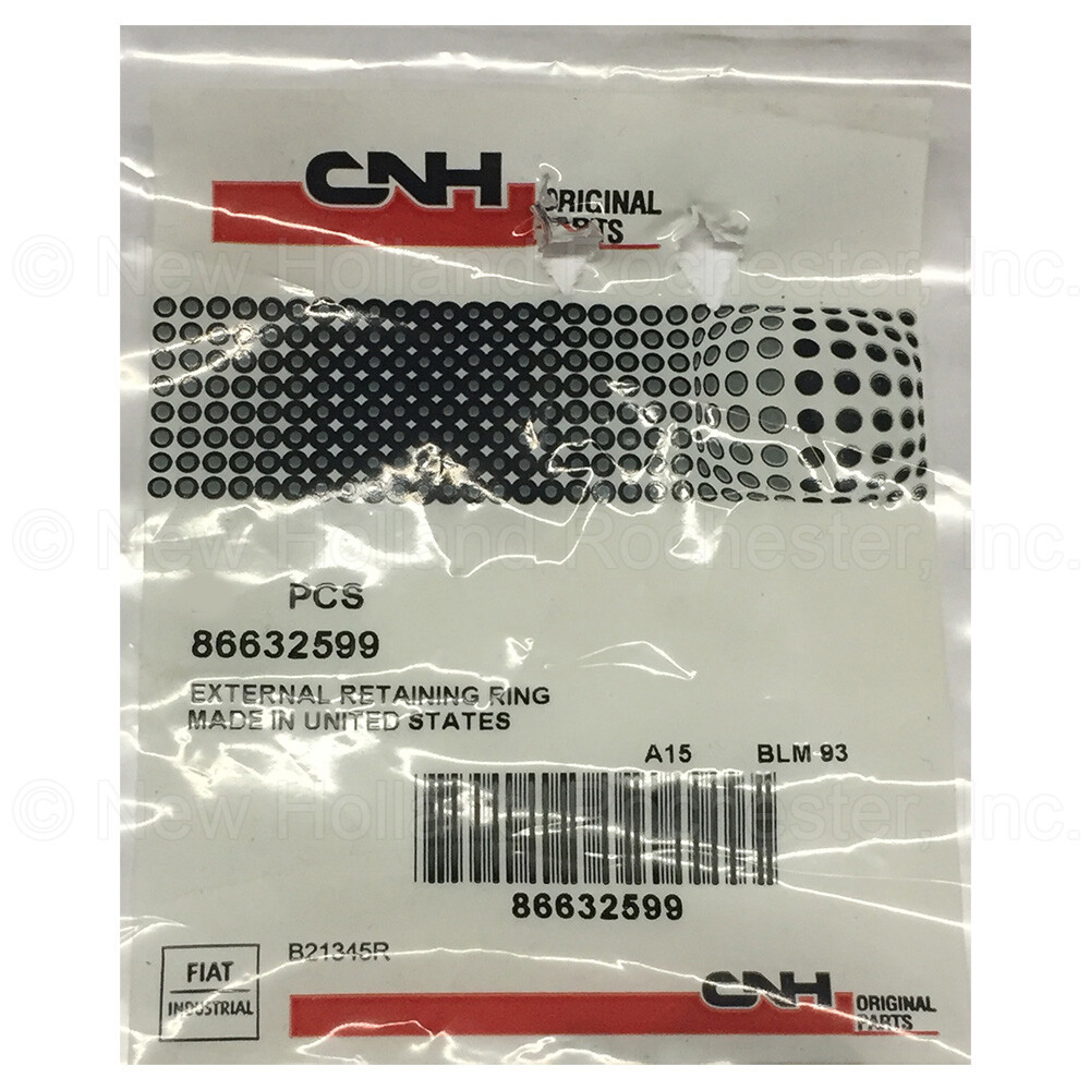New Holland Snap Ring Part # 86632599