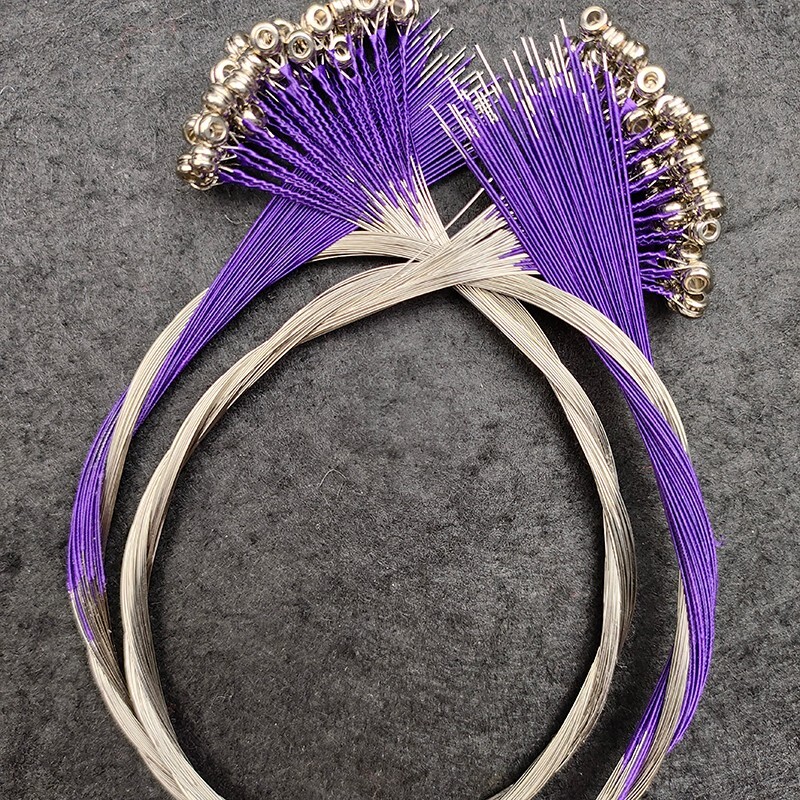 100 set German silver Violin Strings 3/4-4/4 Size,Violin E A D G String Wire