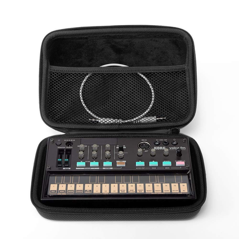 Korg Volca Case - Custom-Fitted Compact GLIDE Case for Travel