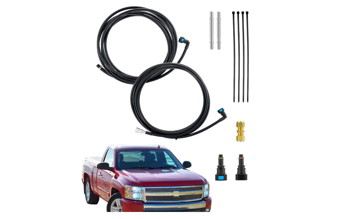 Fuel Lines Kit, Compatible with 2004-2010 Chevy Silverado GMC Sierra 1500 2500