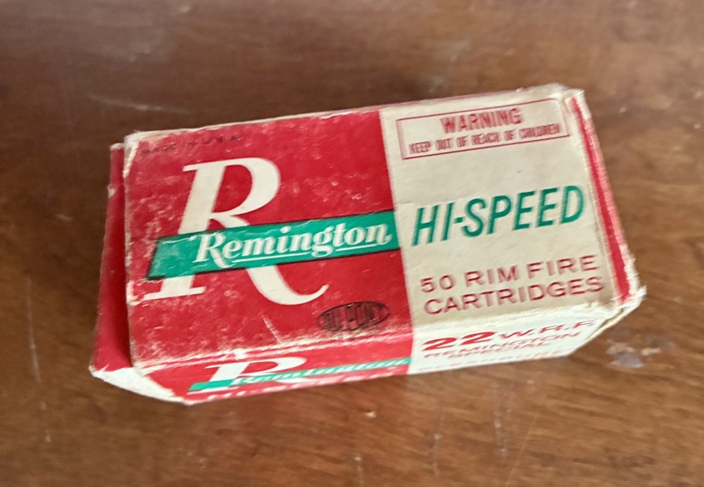 EMPTY  22 Ammo box Remington HI Speed 22 LR