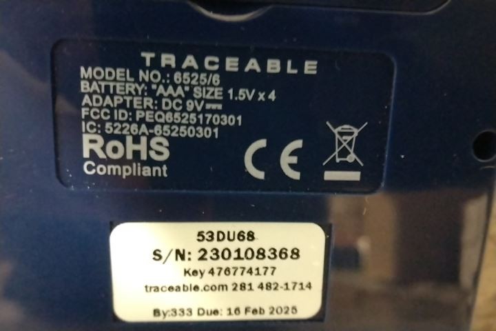 Traceable 6526 200,000 PPM LCD Digital Display Carbon Dioxide Meter