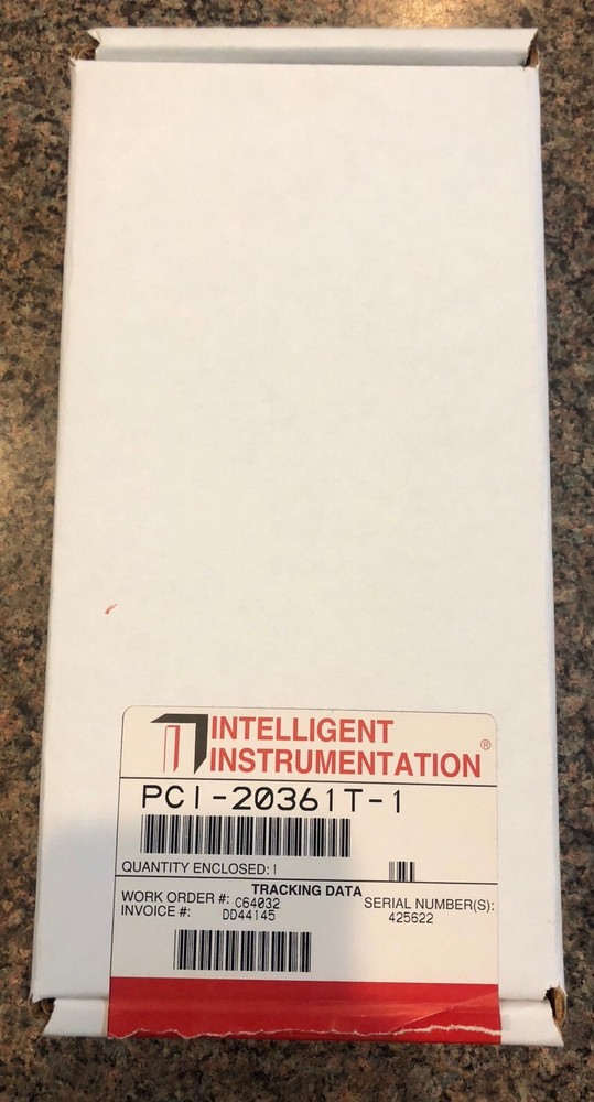 Intelligent PCI-20361T-1 DAQ Optically Isolated Input Digital Termination Panel