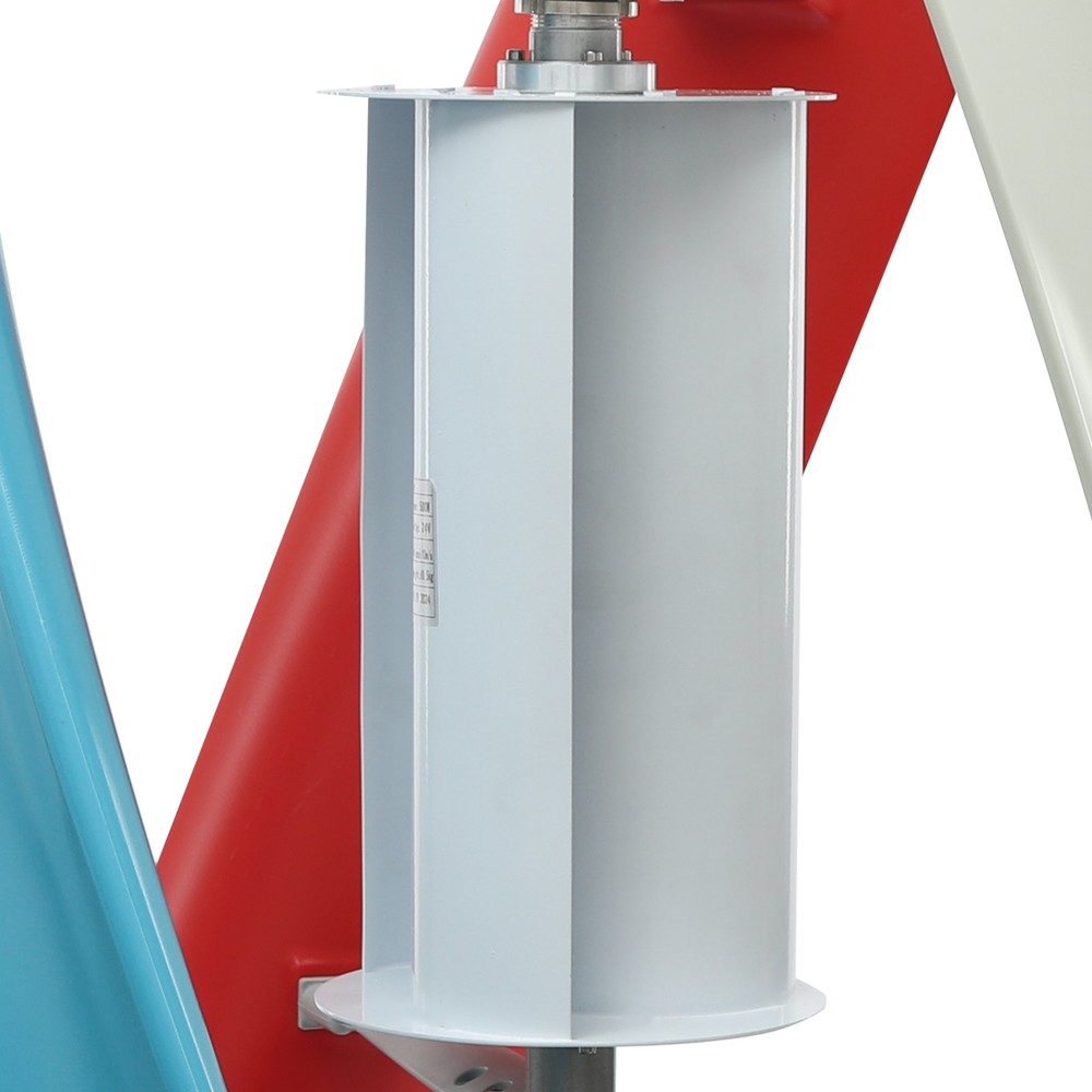 100W 24V Vertical Wind Turbine Generator Helix Wind Generator With Controller