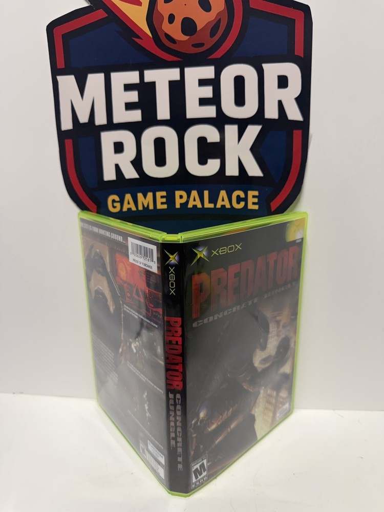 Predator Concrete Jungle - Xbox Replacement Case Only -Game Not Included