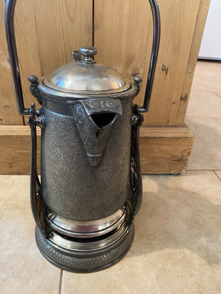 1868-1879 REED & BARTON WATER PITCHER SILVER PLATE