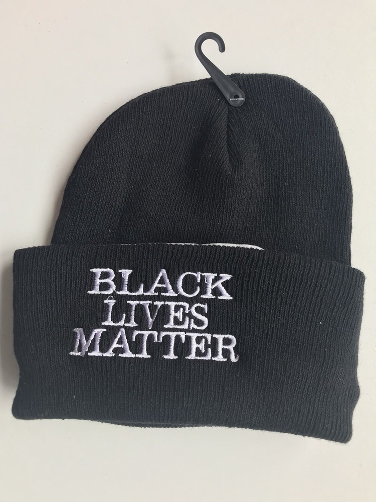 BLACK LIVES MATTER WOOLEY BEANIE HAT